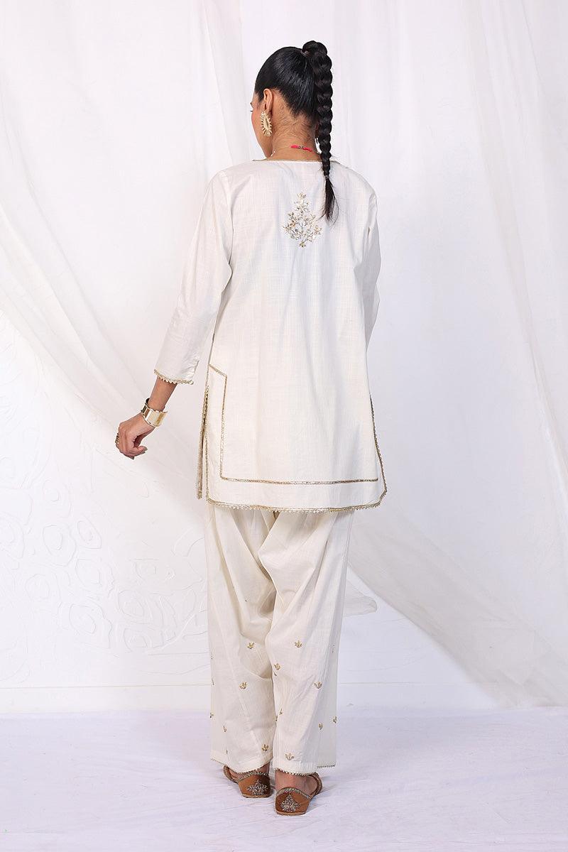 Generation - 2- Piece Mah e Noor Gota Dream - Off White - Lawn