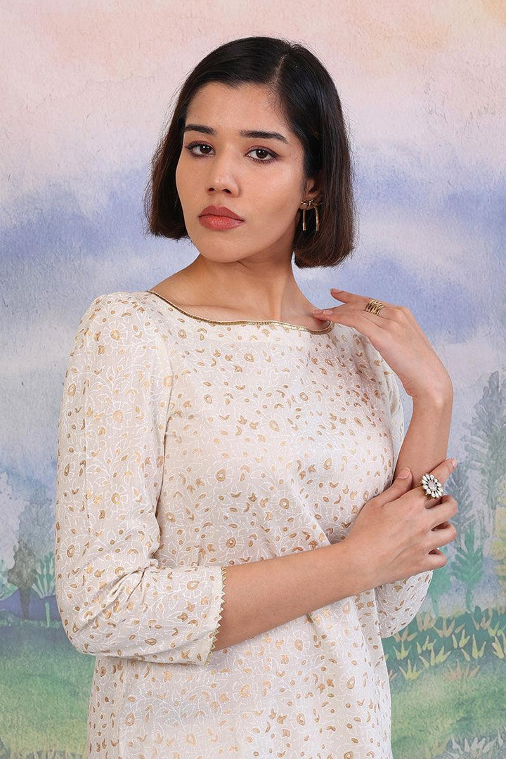 Generation - Mah e Noor 2-Piece - Off White - Lawn