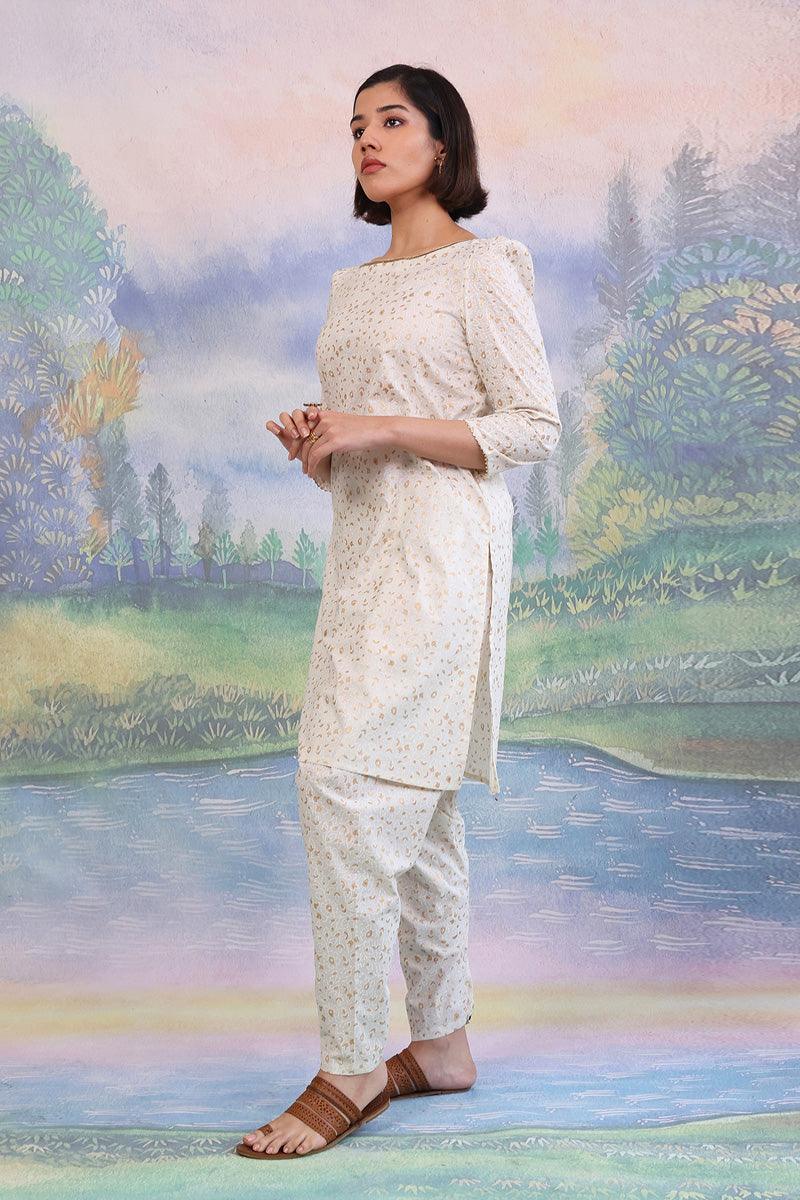 Generation - Mah e Noor 2-Piece - Off White - Lawn
