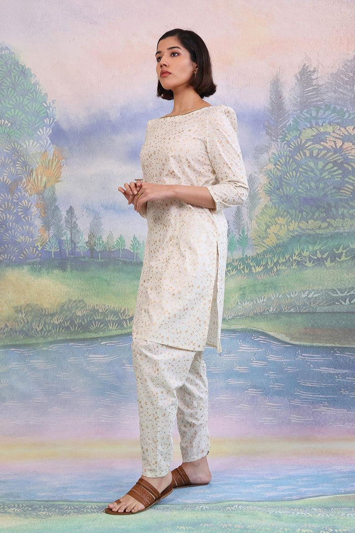 Generation - Mah e Noor 2-Piece - Off White - Lawn