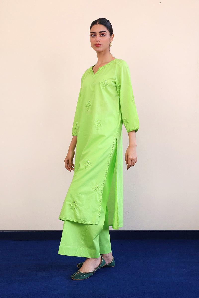 Generation - 2- Piece Rung e Bahaar - Red - Lawn