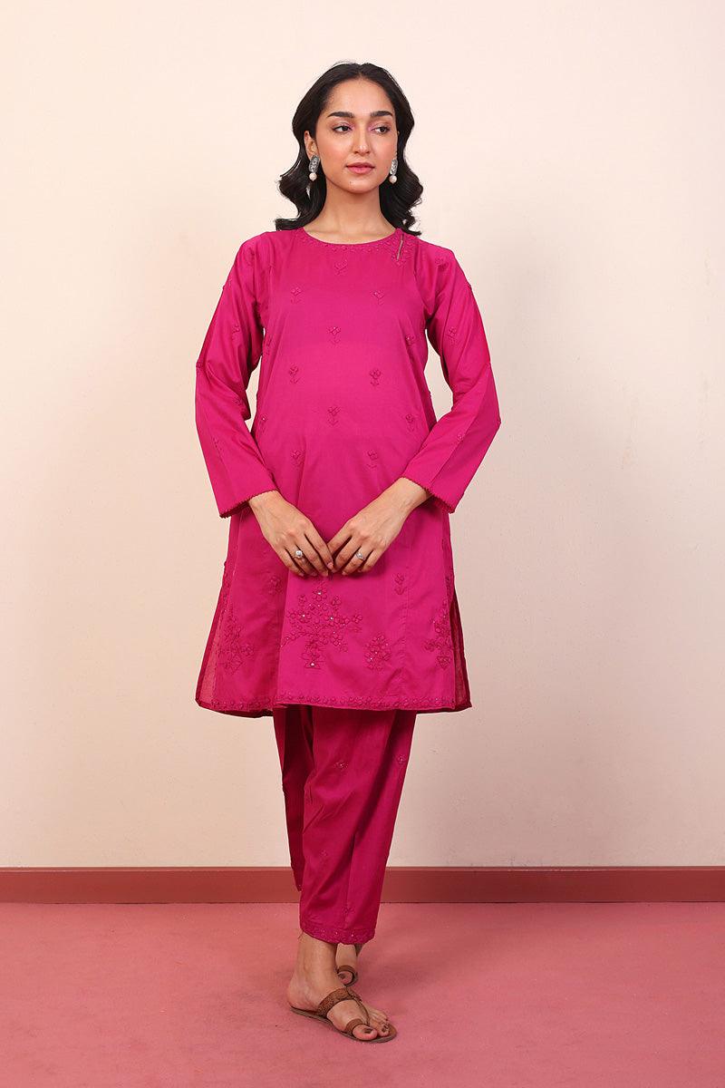 Generation - 2- Piece Rung e Bahaar - Purple - Lawn