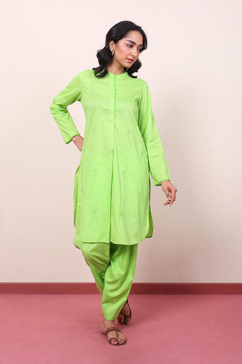 Generation - Rung e Bahaar Embroidred 2-Piece - Green - Lawn