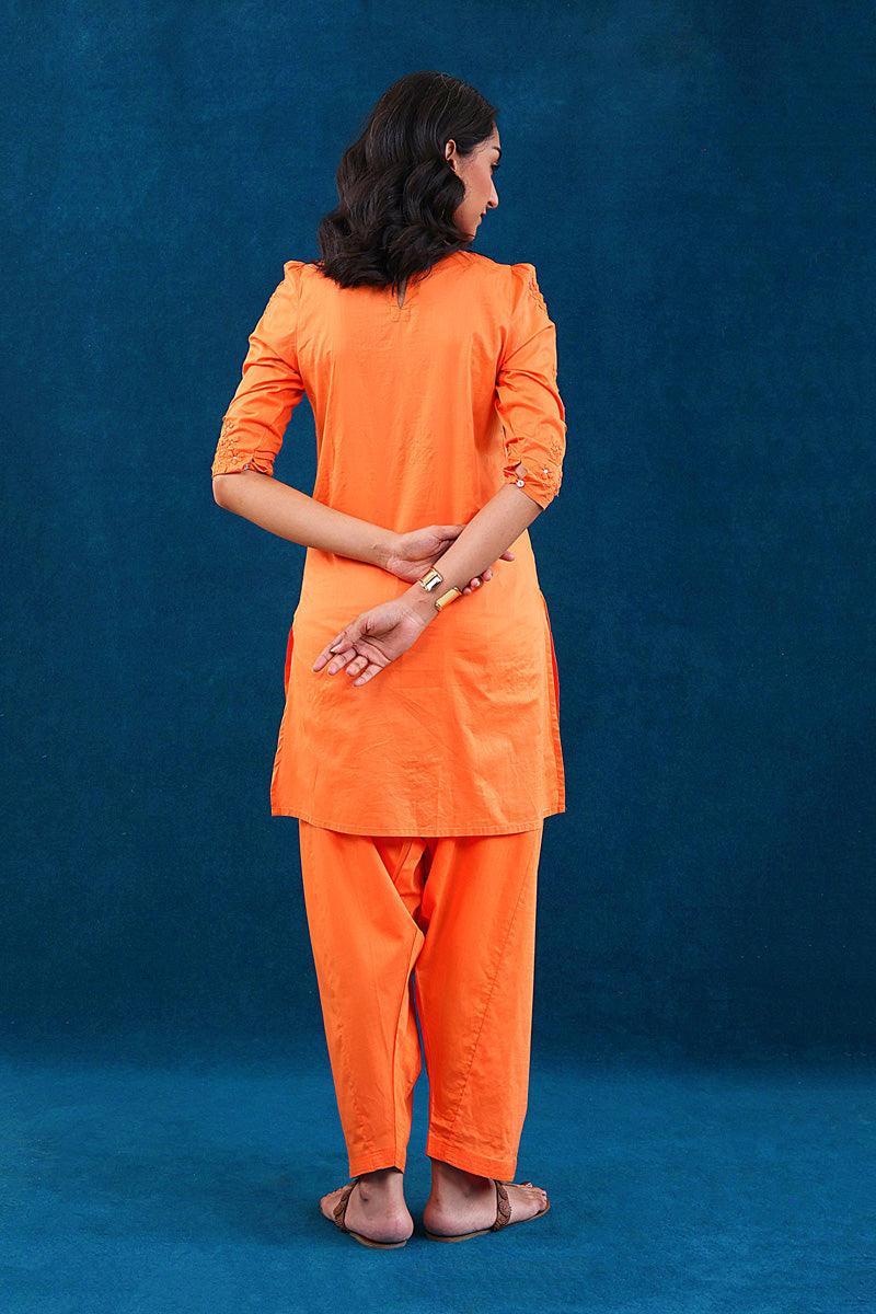 Generation - Rung e Bahaar 2-Piece Suit - Orange - Lawn