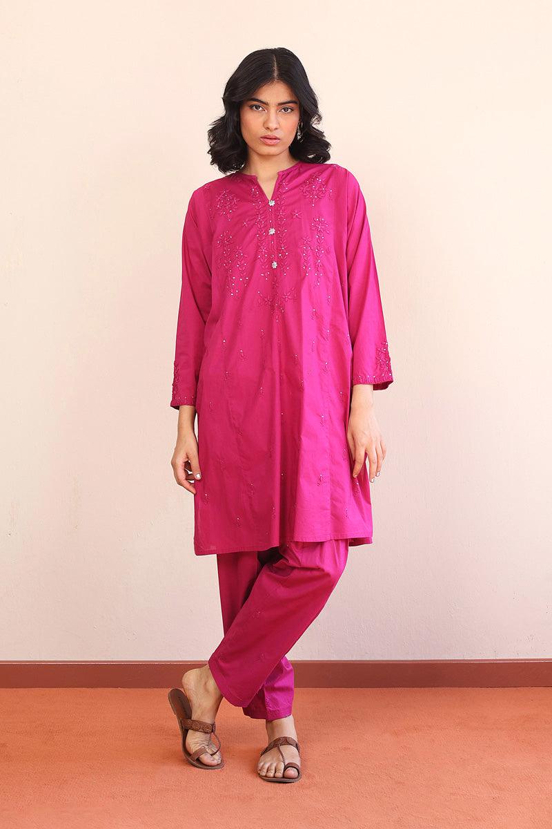 Generation - 2- Piece Rung e Bahaar - Red - Lawn