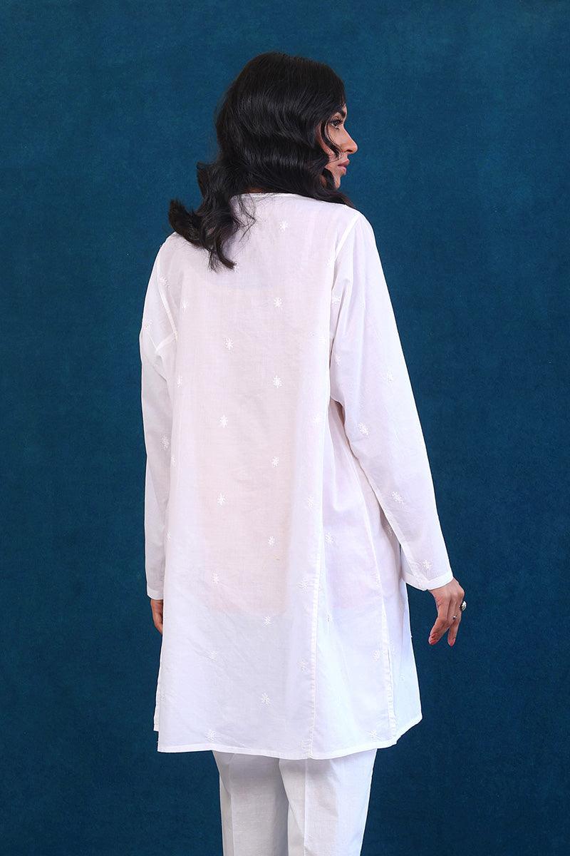 Generation - N K R Kurta - White - Lawn - 1 Piece