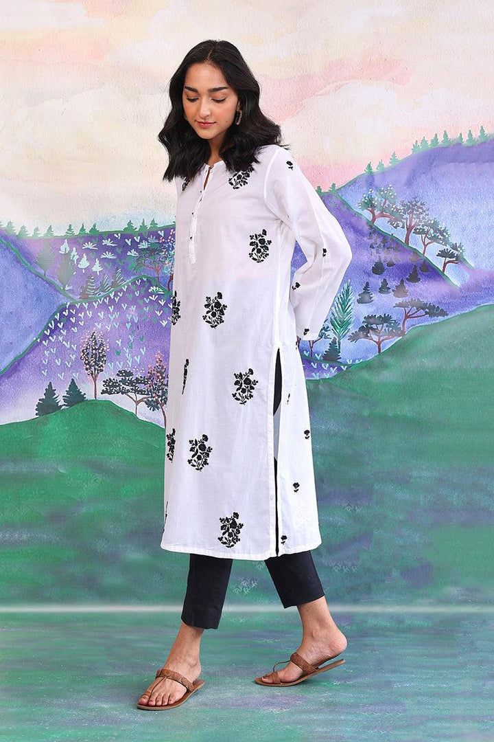 Generation - NKR Kurta - White - Lawn - 1 Piece