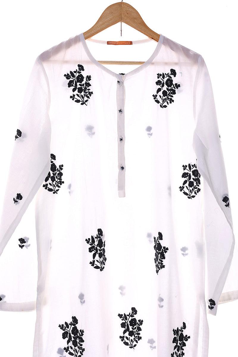 Generation - NKR Kurta - White - Lawn - 1 Piece