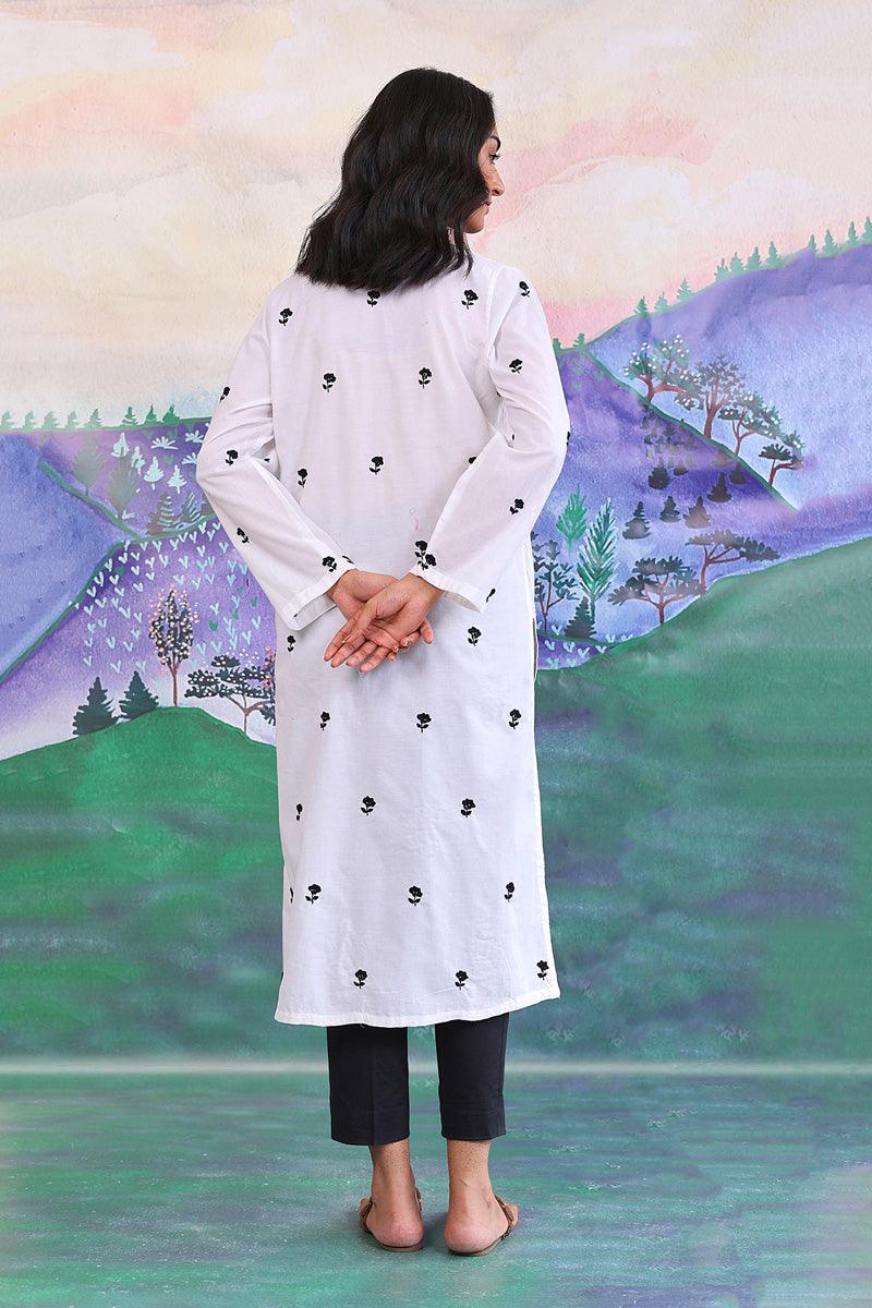 Generation - NKR Kurta - White - Lawn - 1 Piece