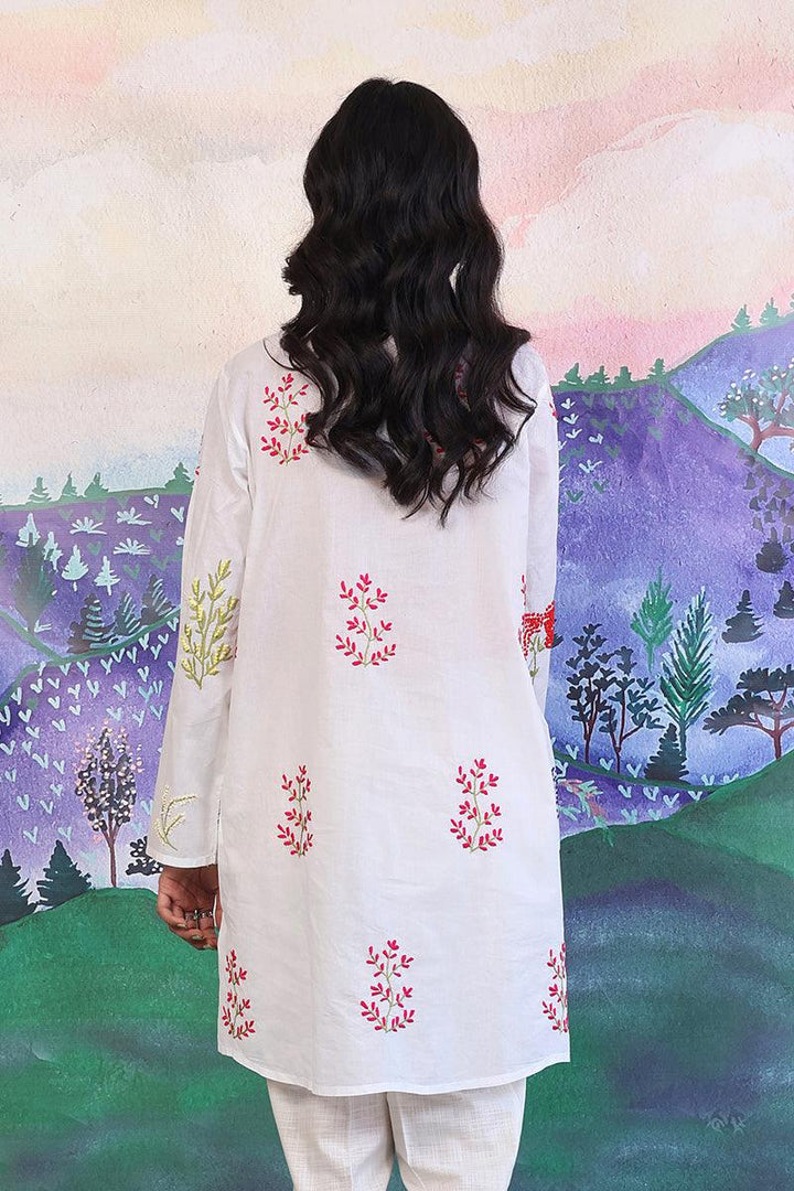 Generation - N K R Kurta - White - Lawn - 1 Piece