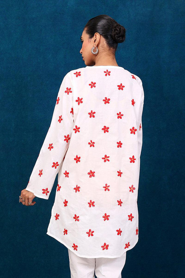 Generation - N K R Kurta - White - Lawn - 1 Piece