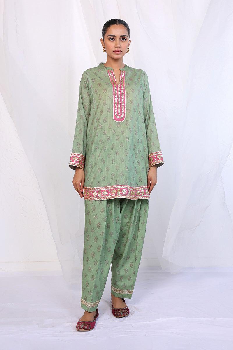 Generation - Timeless Romance Gota Galore 2-Piece - Red - Lawn