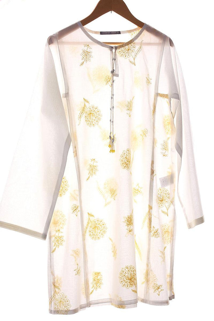 Generation - Slushy Kurti - White - Lawn - 1 Piece