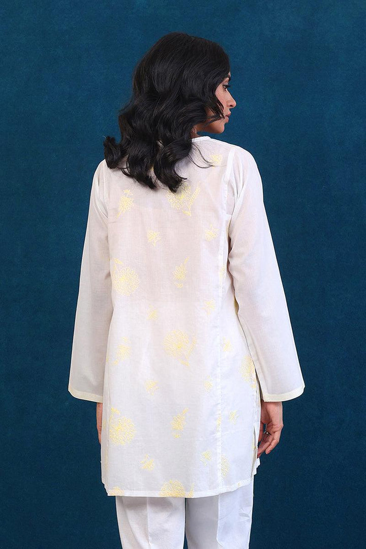 Generation - Slushy Kurti - White - Lawn - 1 Piece