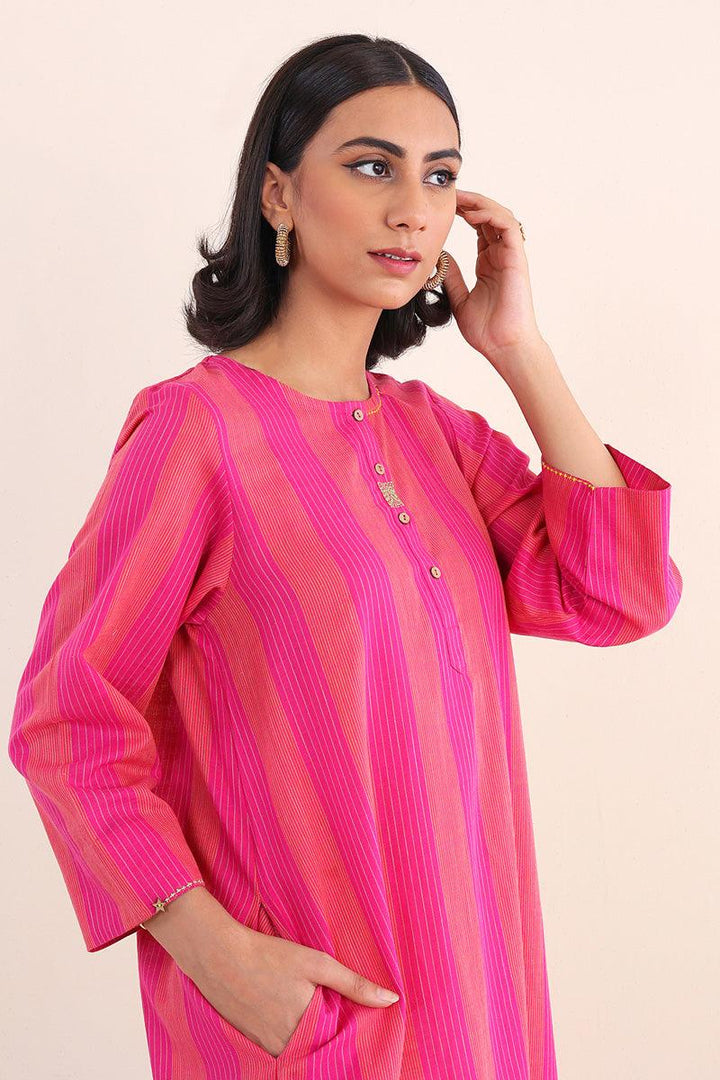 Generation - Pastel Passion Kurta - Pink - Lawn - 1 Piece