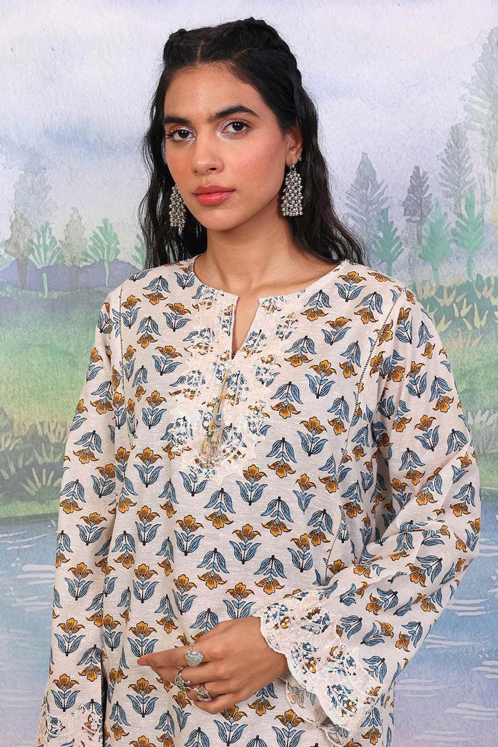 Generation - 2- Piece Duo Desi Beat - Off White - Lawn