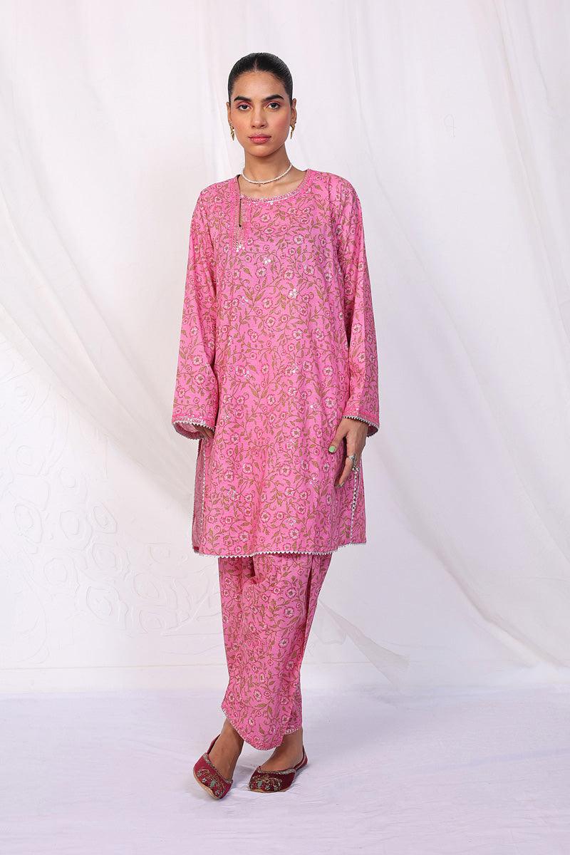 Generation - 2- Piece Desi Beat - Pink - Lawn