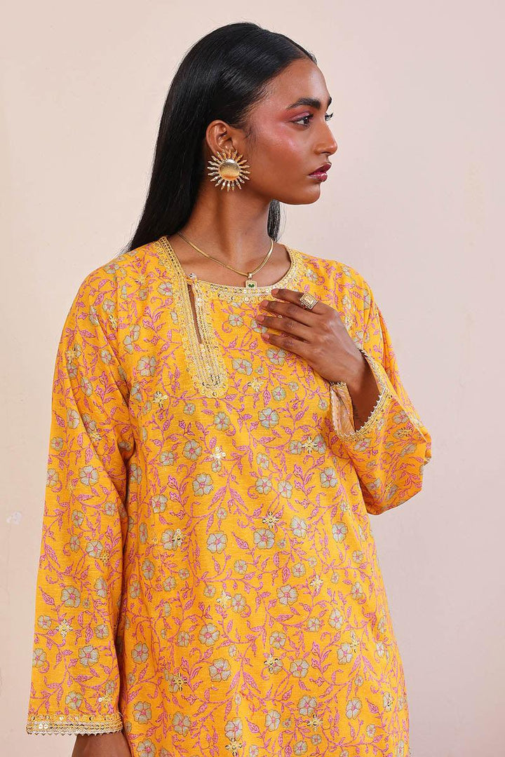 Generation - 2- Piece Desi Beat - Yellow - Lawn