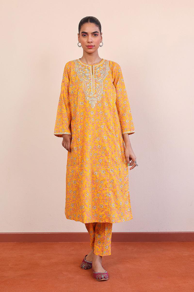 Generation - Desi Beat Sequins 2-Piece Set - Red - Lawn