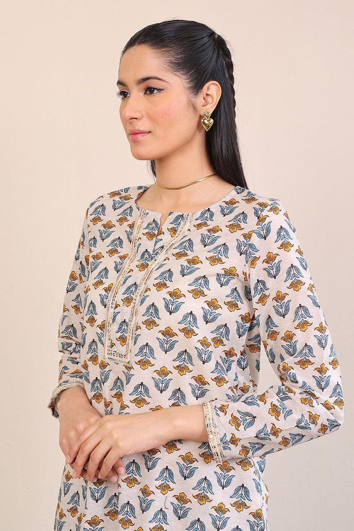 Generation - Desi Beat Set - Beige - Lawn - 2 Piece