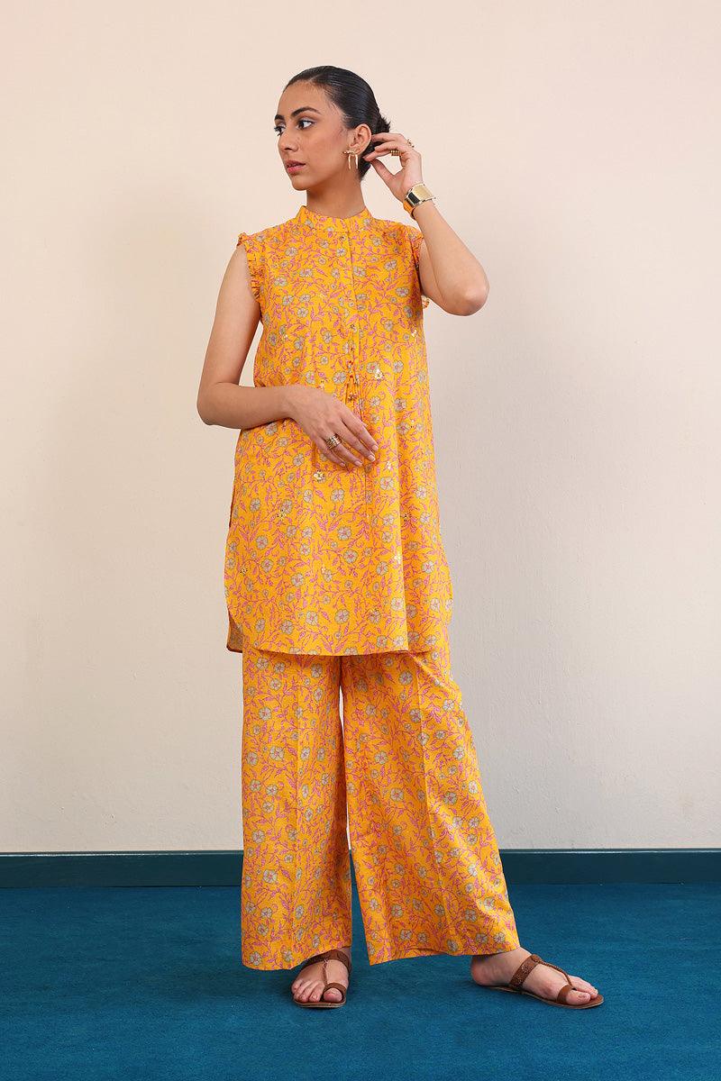 Generation - 2- Piece Desi Beat - Yellow - Lawn