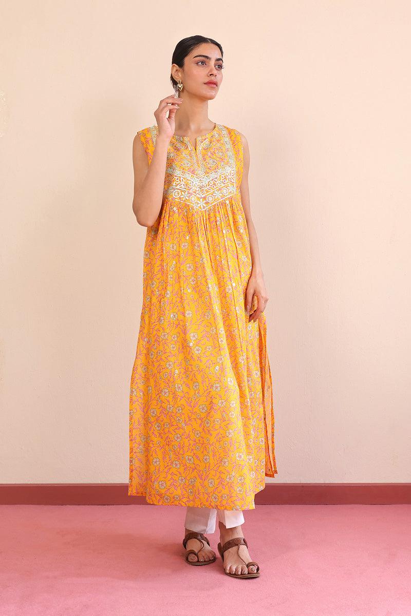 Generation - Desi Beat Dress - Red - Lawn - 1 Piece