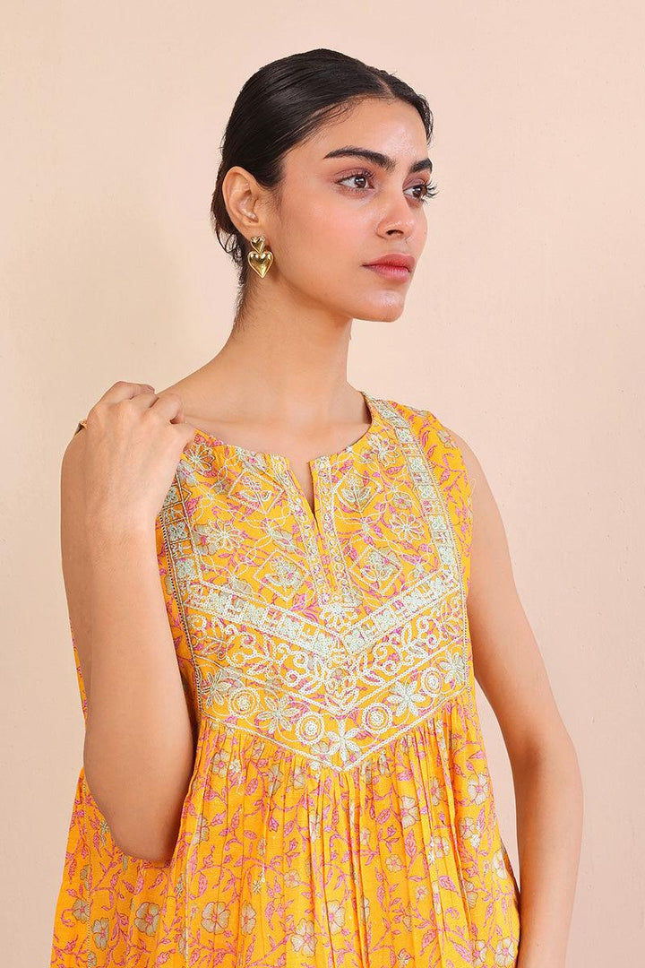 Generation - Desi Beat Dress - Red - Lawn - 1 Piece