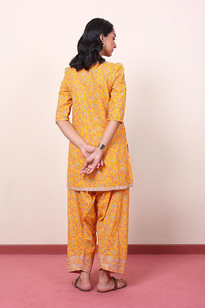 Generation - 2-Piece Desi Beat - Yellow - Lawn