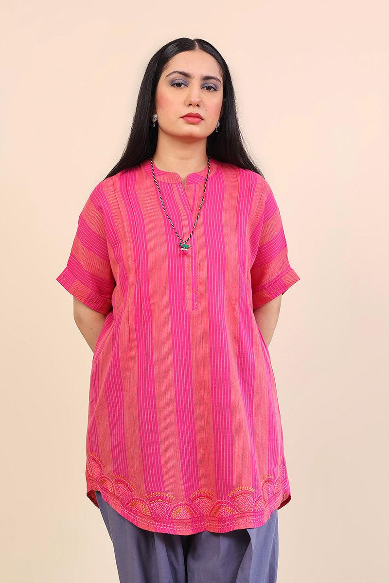Generation - Serenity Tunic - Pink - Lawn - 1 Piece