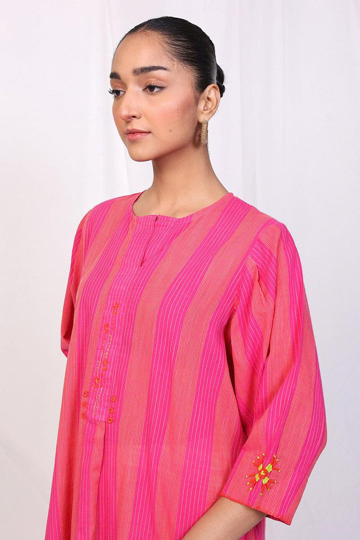 Generation - Serenity Kurta - Pink - Lawn - 1 Piece
