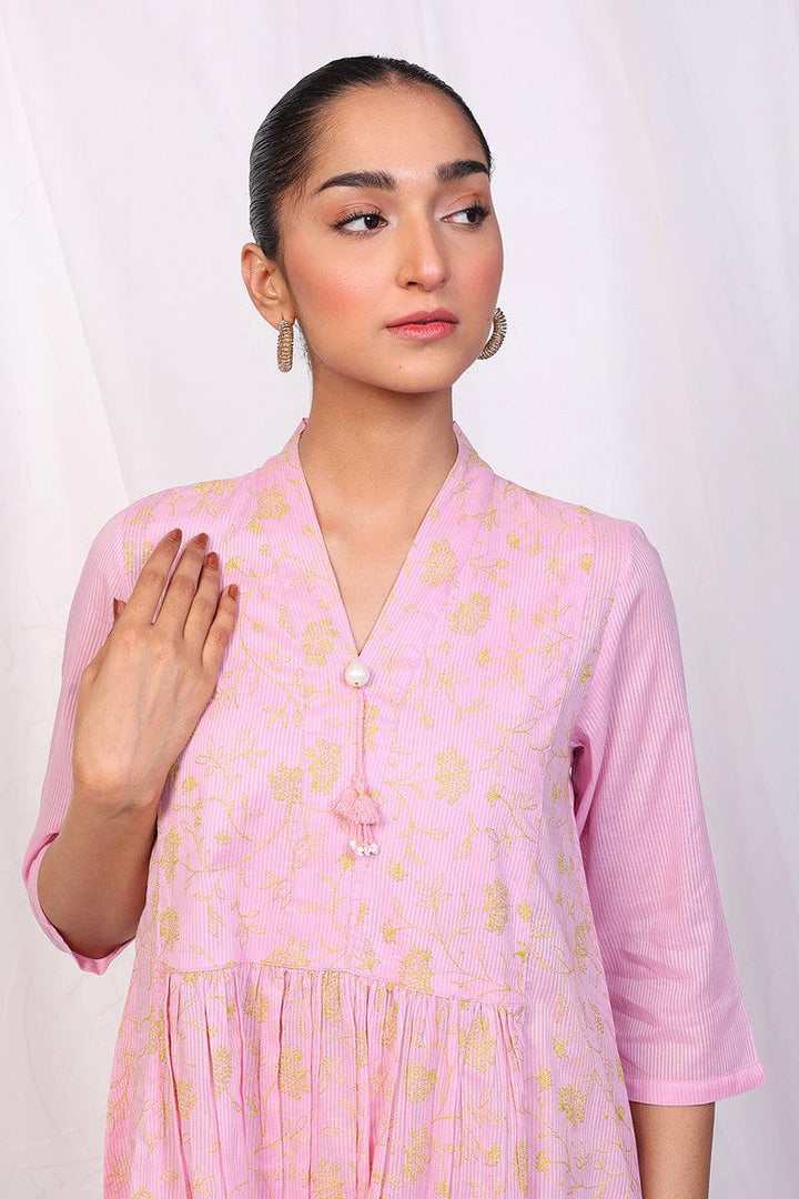 Generation - Malmal Dress - Red - Lawn - 1 Piece