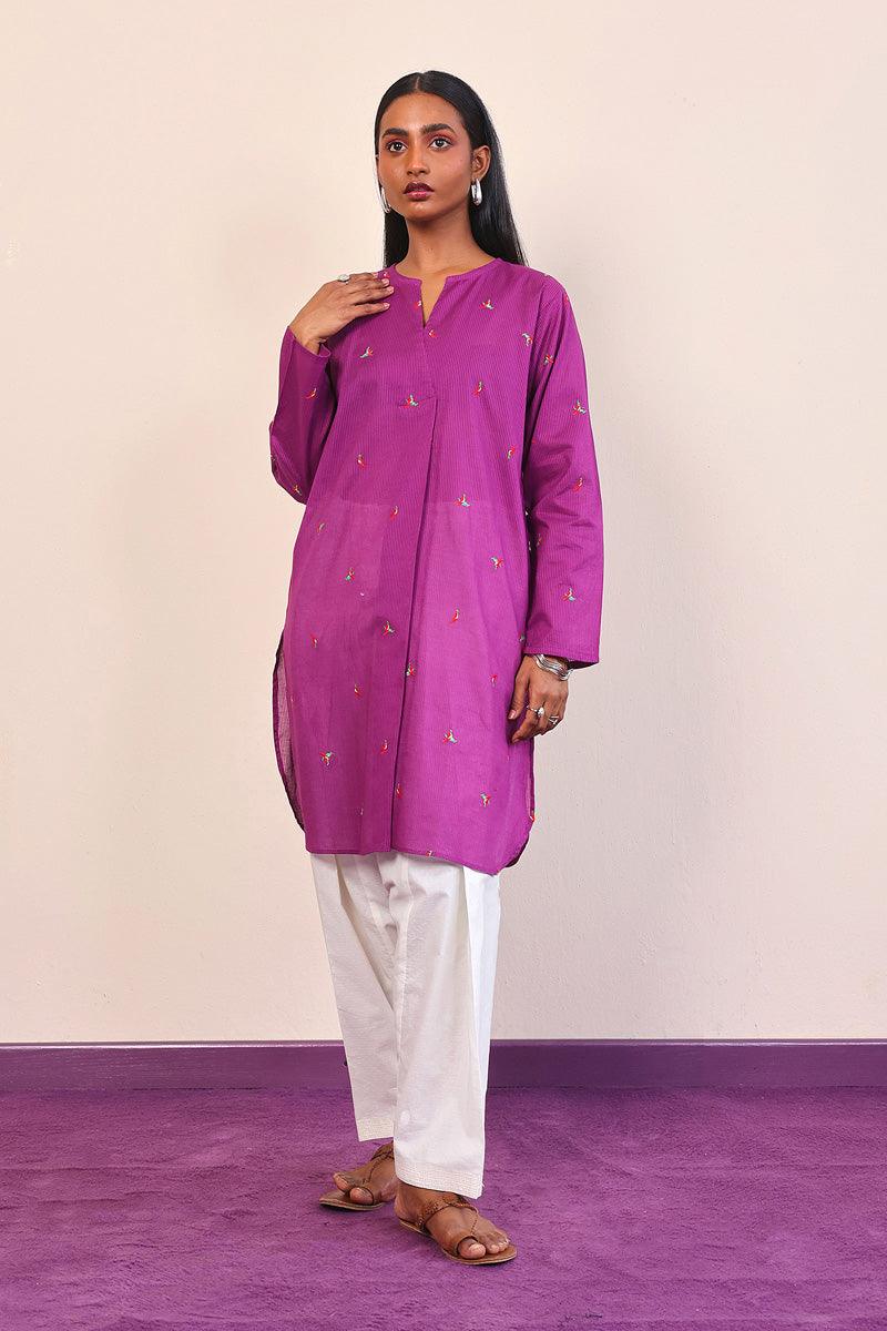 Generation - Malmal Shirt - Red - Lawn - 1 Piece