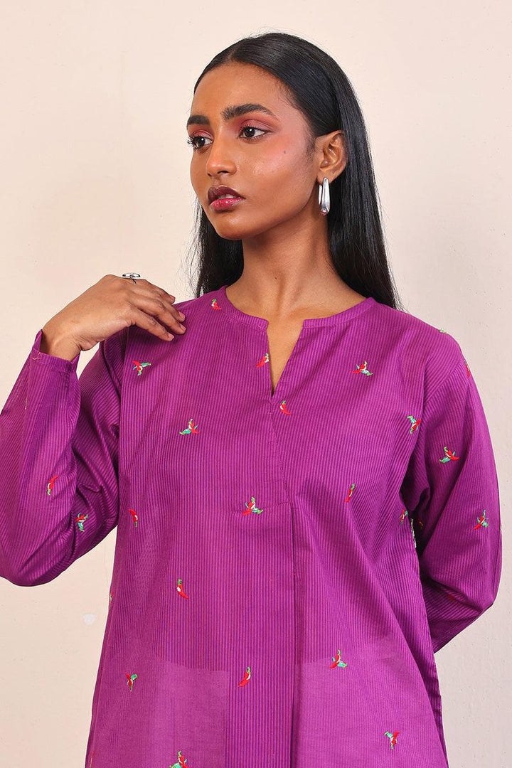 Generation - Malmal Shirt - Red - Lawn - 1 Piece