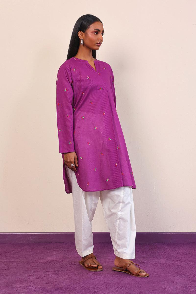 Generation - Malmal Shirt - Red - Lawn - 1 Piece