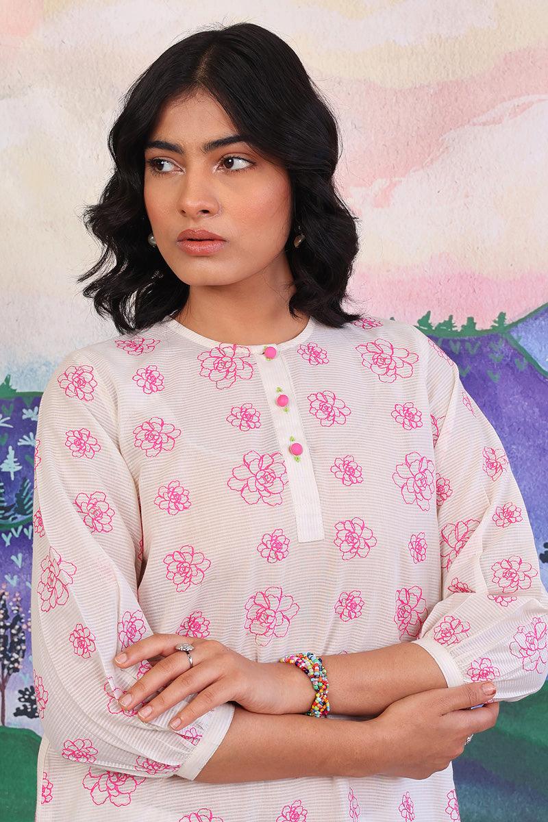 Generation - Malmal Shirt - White - Lawn - 1 Piece