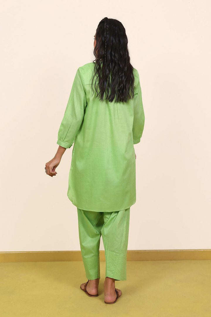 Generation - Mocktail Plain Set - Green - Lawn - 2 Piece