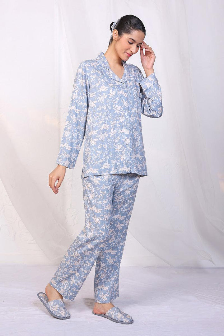 Generation - Loungewear Pyjamas Set - Blue - Viscose - 2 Piece
