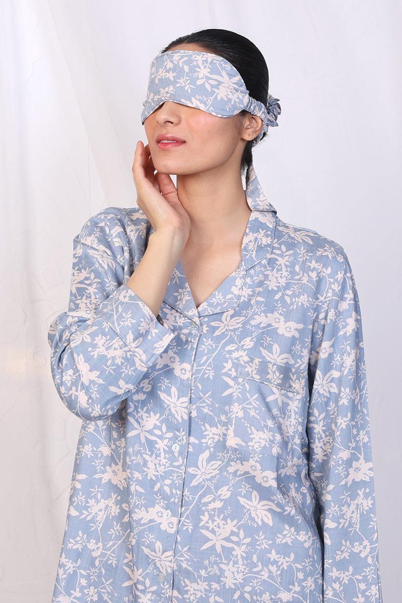 Generation - Loungewear Pyjamas Set - Blue - Viscose - 2 Piece