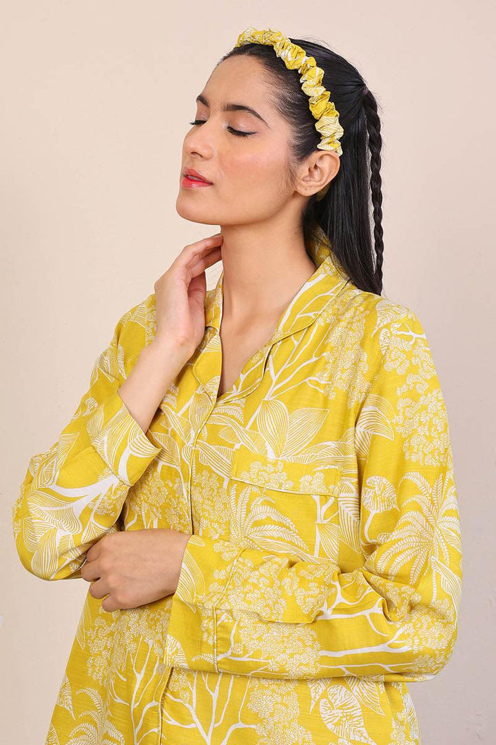 Generation - Loungewear Pyjamas Set - Yellow - Viscose - 2 Piece