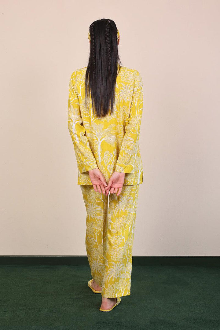 Generation - Loungewear Pyjamas Set - Yellow - Viscose - 2 Piece