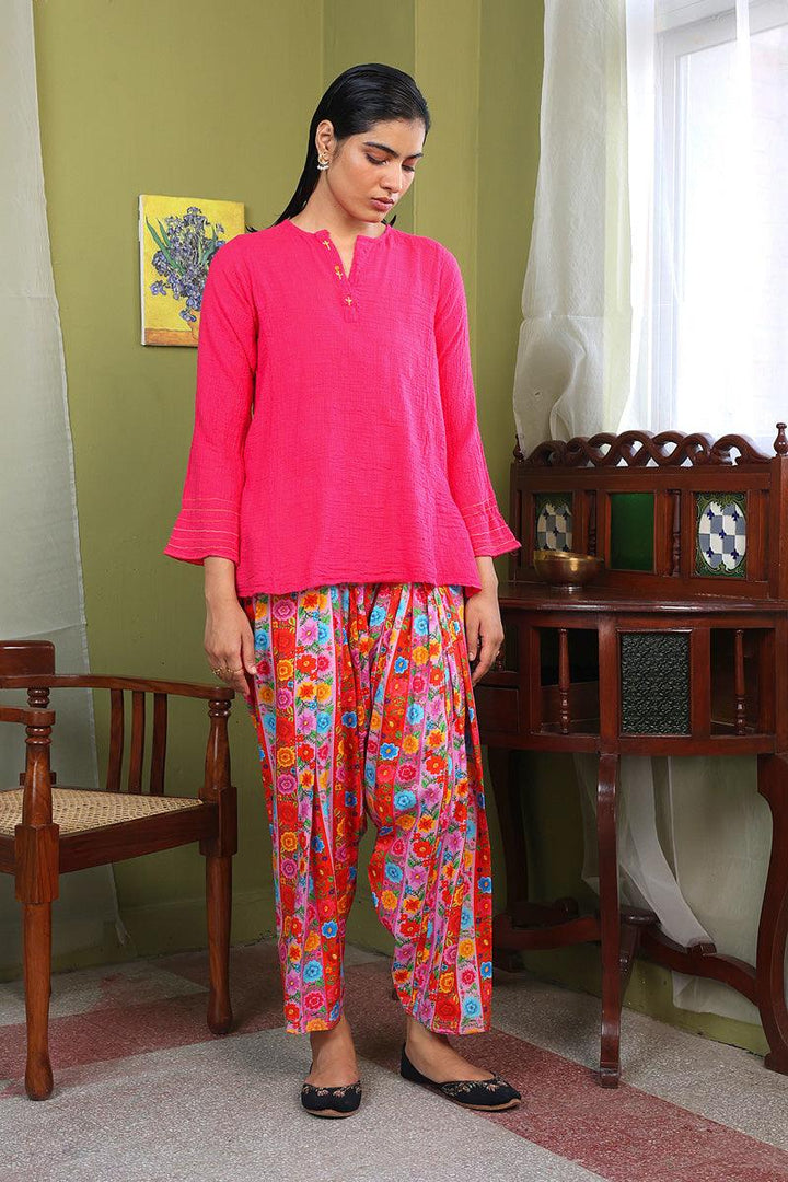 Generation - Whisper - Crinkled Lawn - Pink - 1 Piece