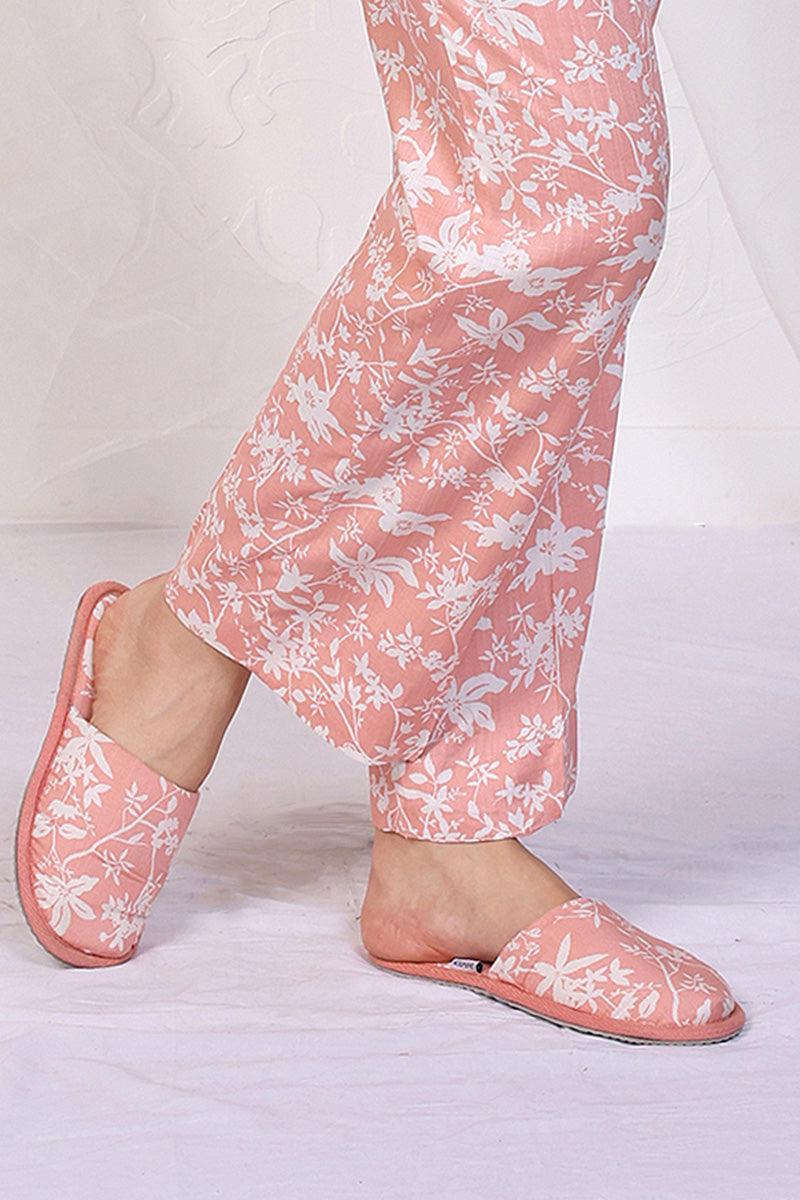 Generation - Bedroom Slippers Loungewear Collection - Peach - 2 Piece