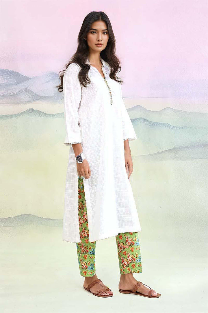 Generation - 2-Piece Virsa Set - White - Lawn