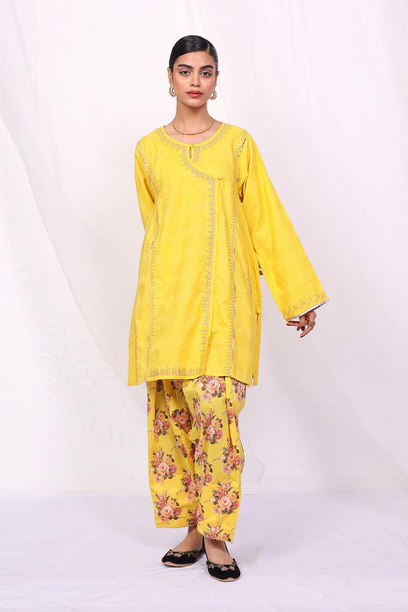Generation - Virsa 2-Piece Set - Yellow - Lawn