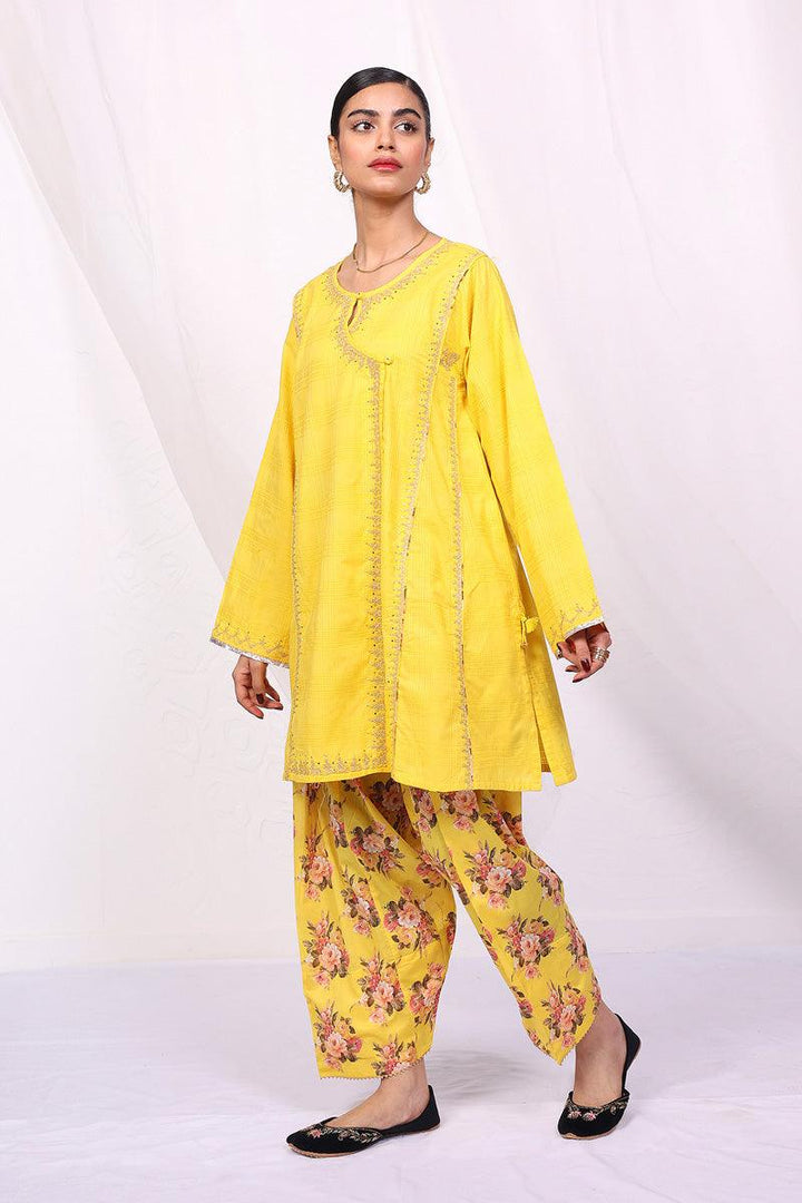 Generation - Virsa 2-Piece Set - Yellow - Lawn