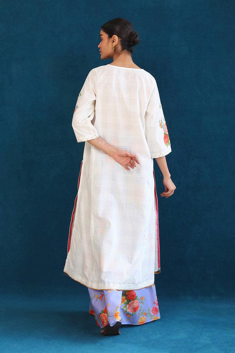 Generation - 2-Piece Virsa Suit - White - Lawn