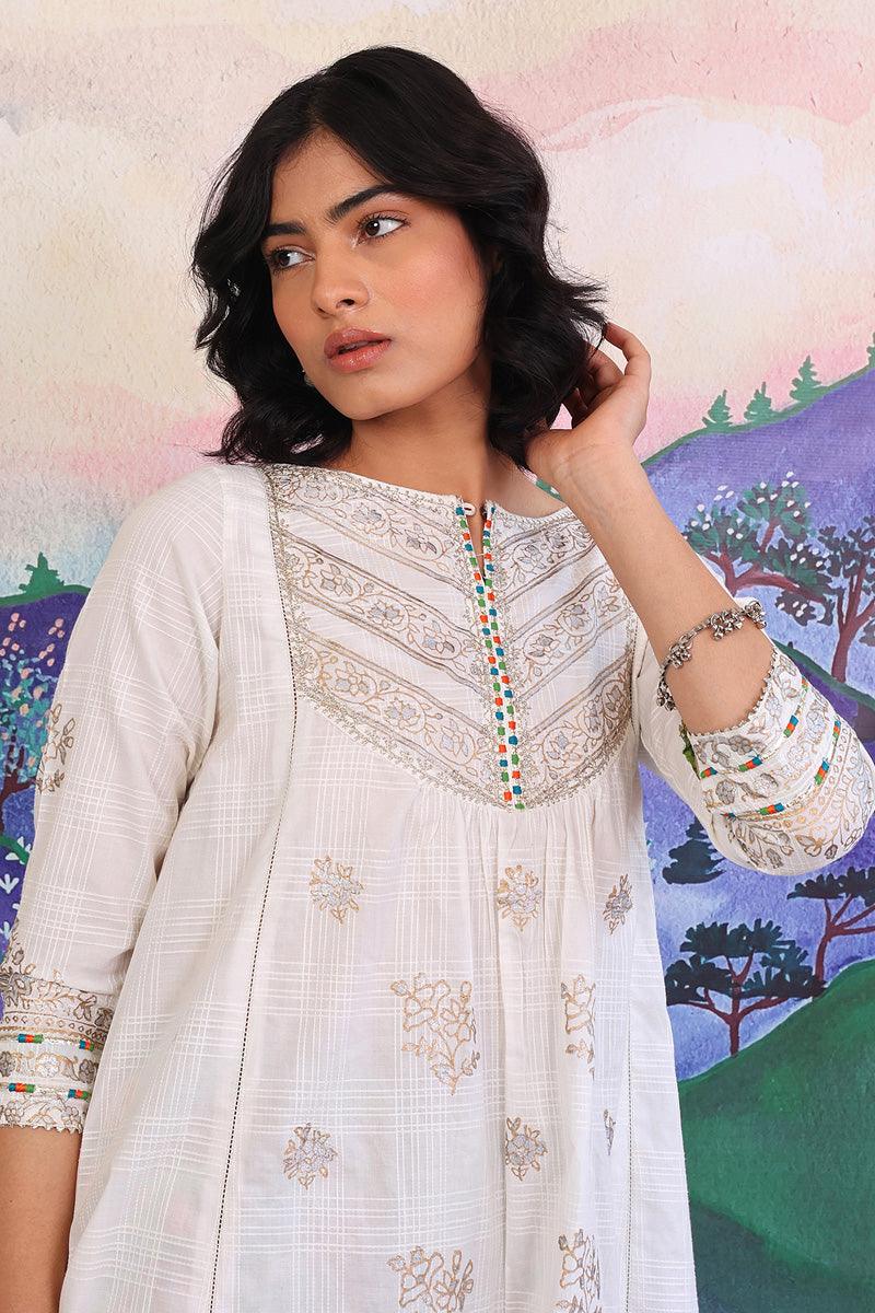 Generation - Virsa 2-Piece - White - Lawn