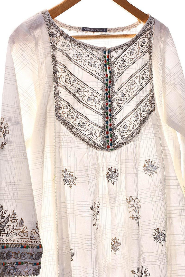 Generation - Virsa 2-Piece - White - Lawn