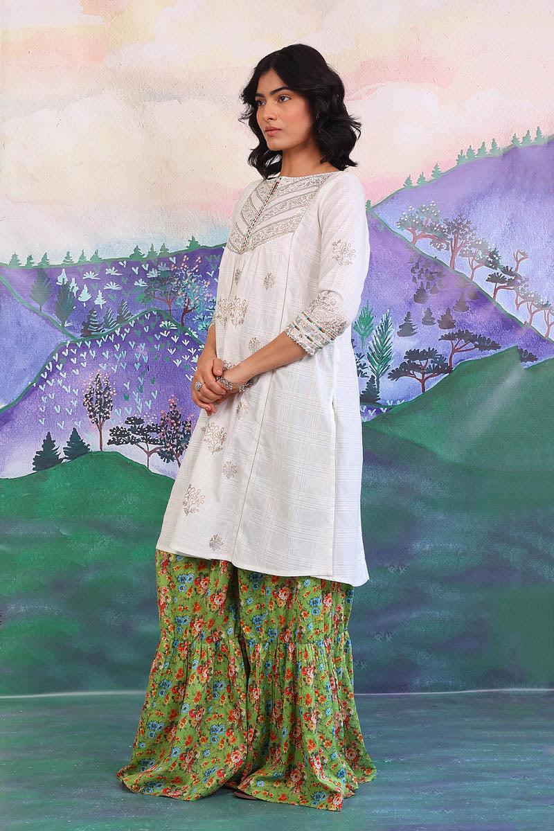 Generation - Virsa 2-Piece - White - Lawn