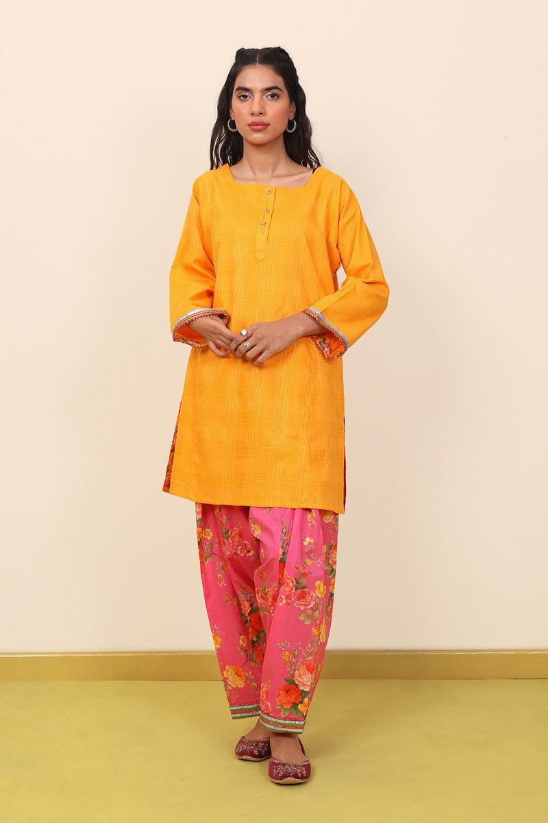 Generation - 2-Piece Virsa - Orange - Lawn